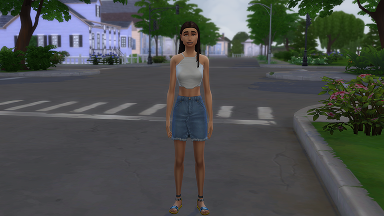 Lizzie on the road